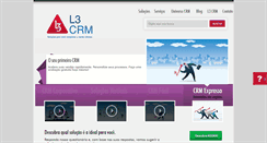 Desktop Screenshot of l3crm.com.br