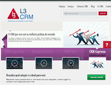 Tablet Screenshot of l3crm.com.br